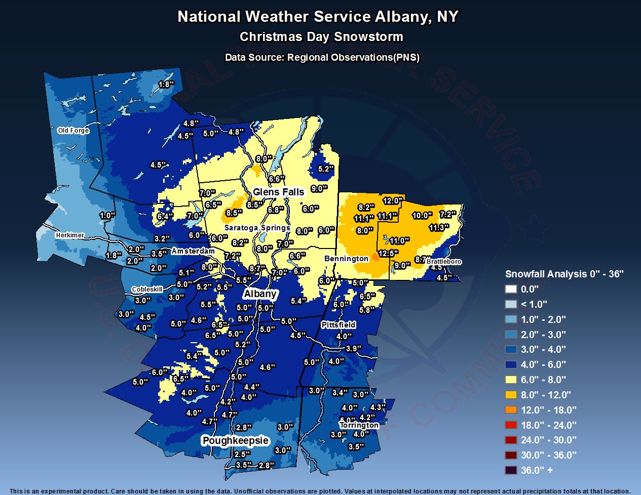 Snow Forecast Queensbury Ny Snow